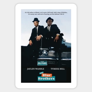 The Blur Brothers (movie poster) Sticker